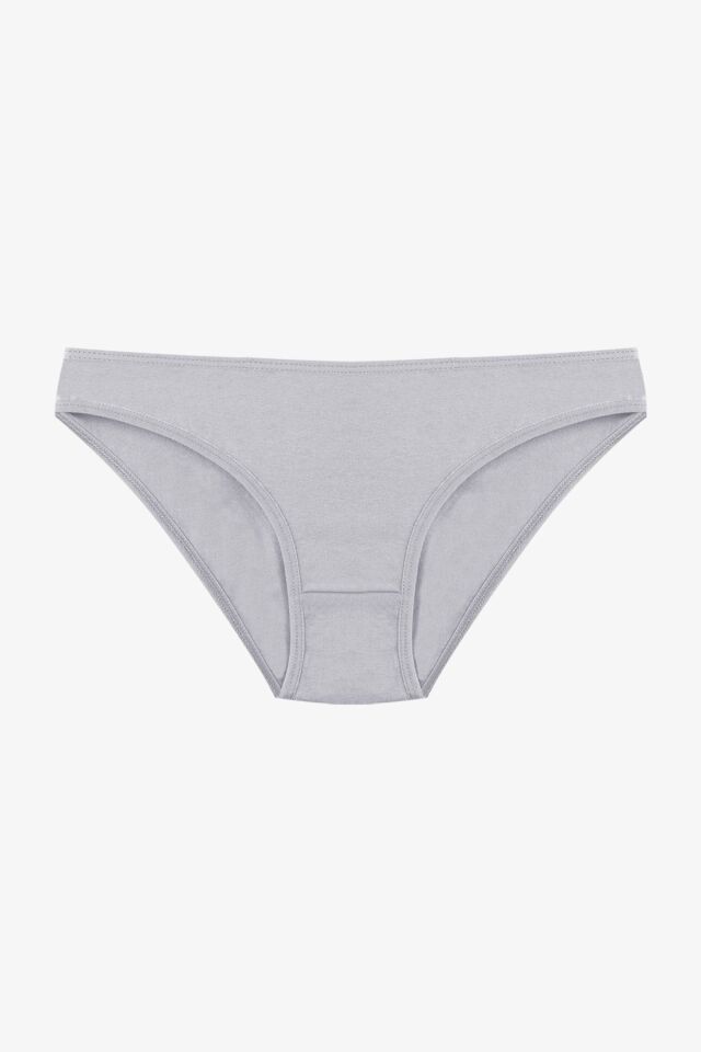 Kadın 3'lü Pamuklu Basic Külot 11040-795 - S/M