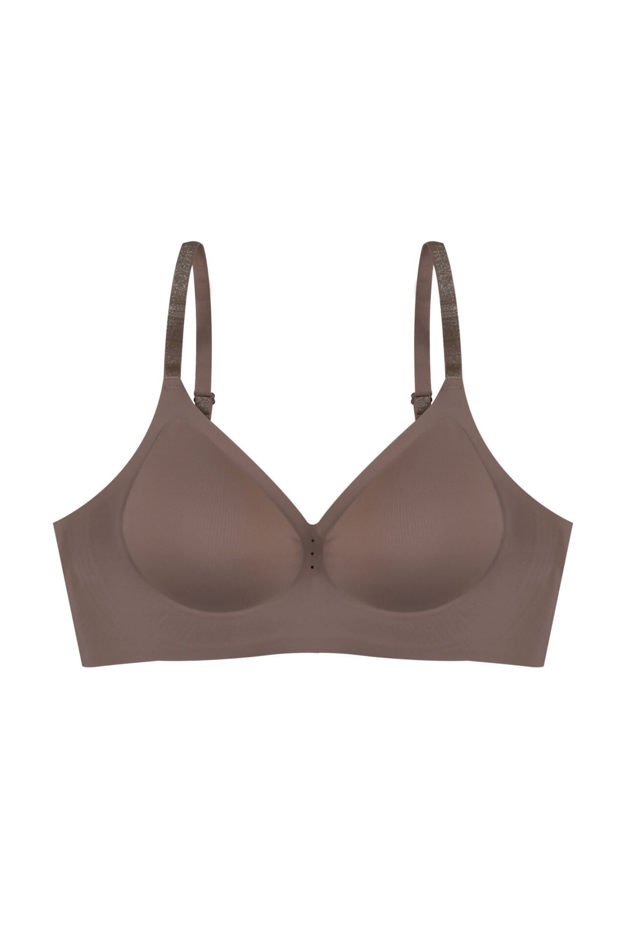 Kadın Balensiz Lazer Dikişsiz Nefes Alan Sütyen Toprak - 90B
