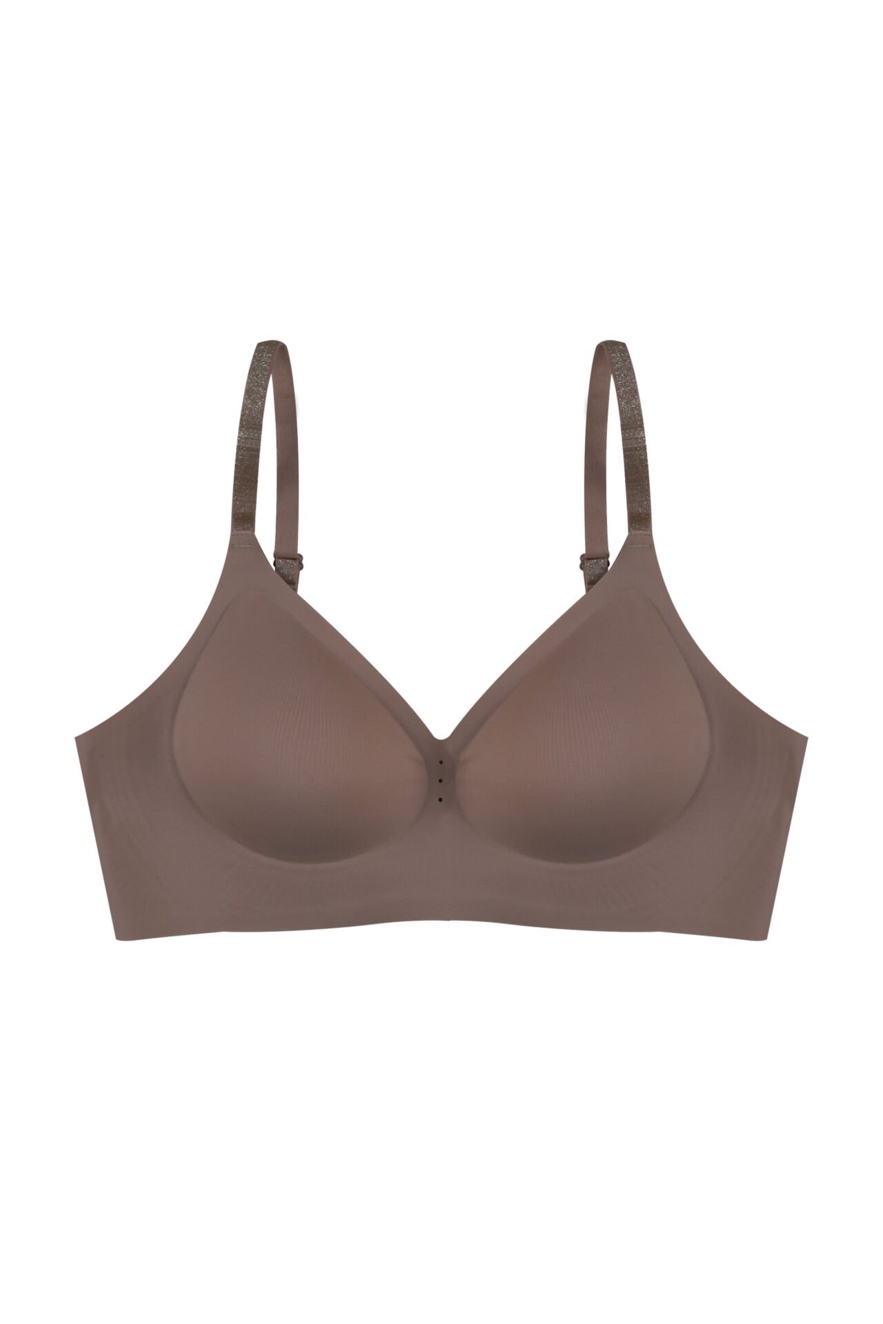 Kadın Balensiz Lazer Dikişsiz Nefes Alan Sütyen Toprak - 90B