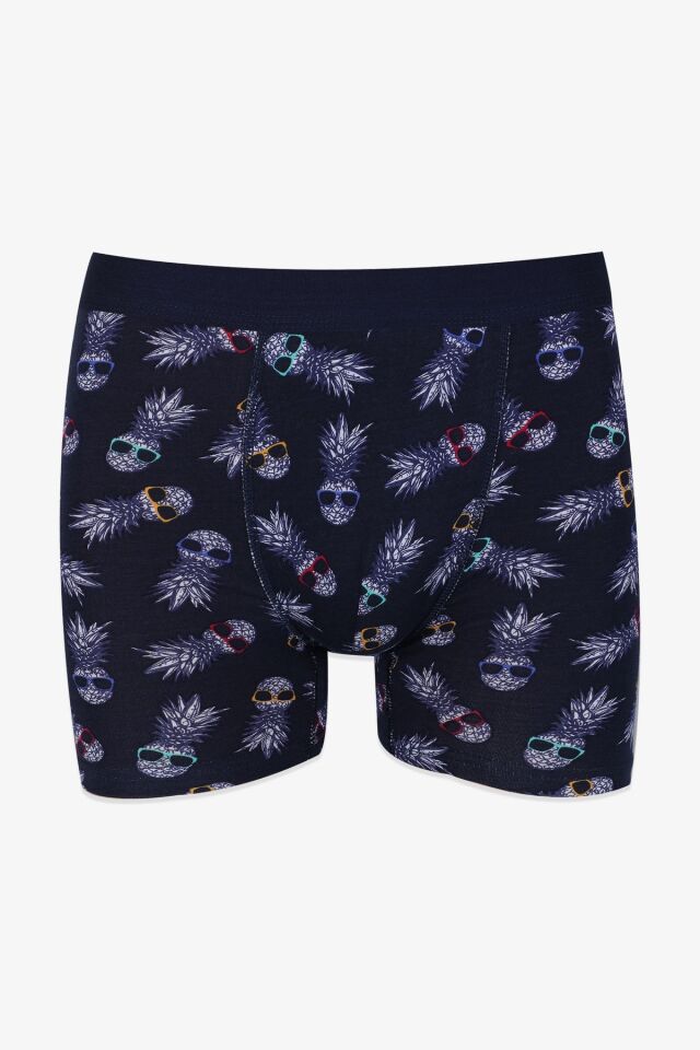 Erkek 3'lü Pamuklu Likralı Boxer KO9003BX-17 - 2XL