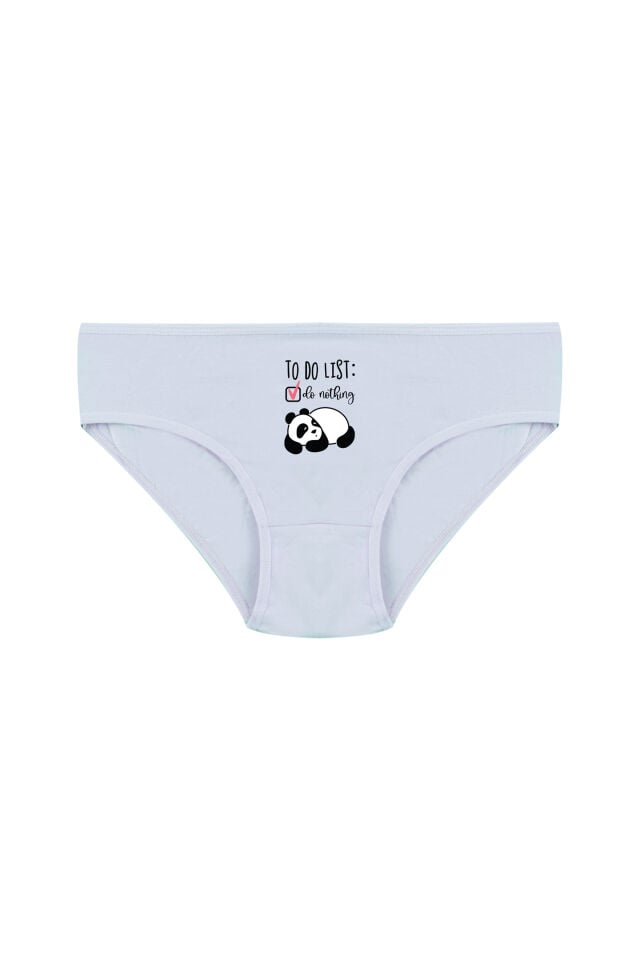 Kız Çocuk 6'lı Sevimli Fare Desenli Slip Pembe - Mavi - 3-5 Yaş