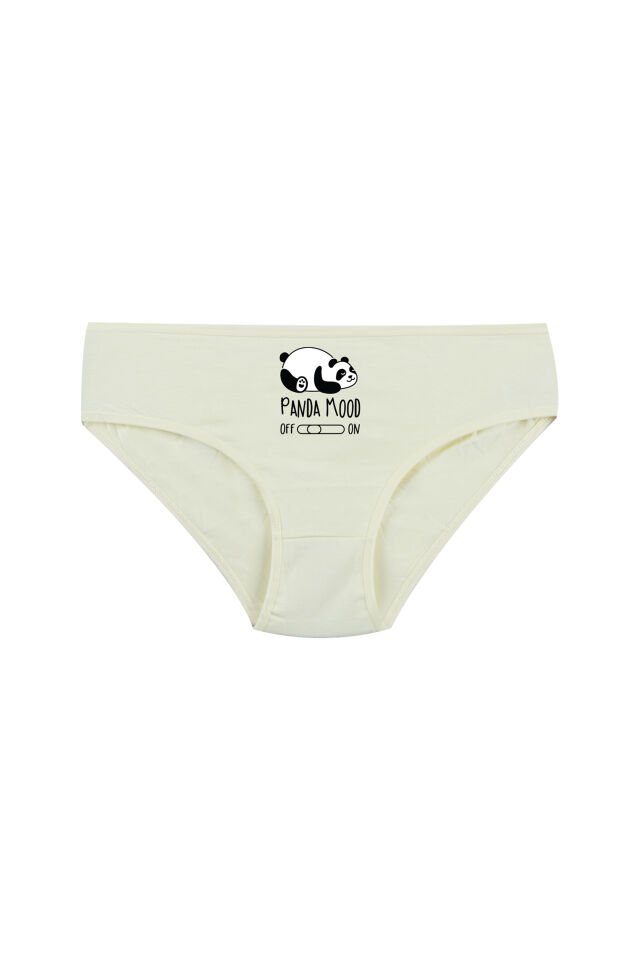 Kız Çocuk 6'lı Sevimli Fare Desenli Slip Pembe - Mavi - 5-7 Yaş