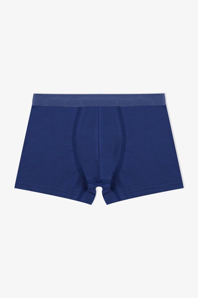 Erkek Çocuk Pamuklu Uzay Baskılı 3'lü Boxer 3053-19 - 3-5 Yaş
