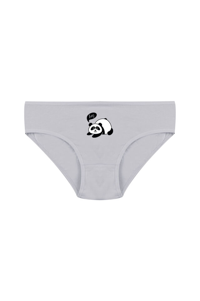 Kız Çocuk 6'lı Sevimli Fare Desenli Slip Pembe - Mavi - 9-11 Yaş
