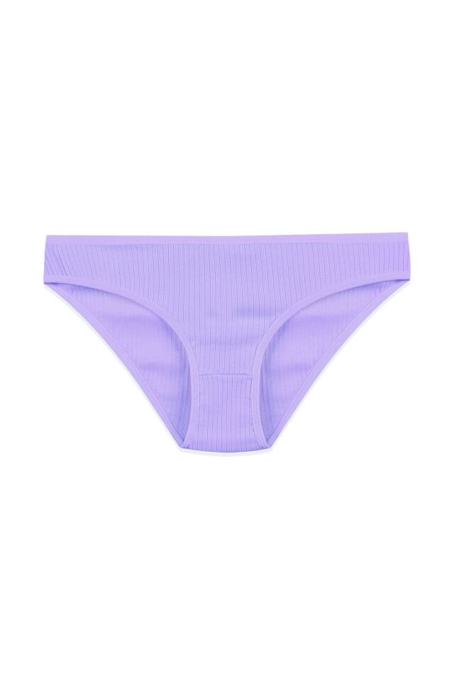 Kadın 7'li Fitilli Pamuklu Ribanalı Külot Yeşil - Siyah - L/XL