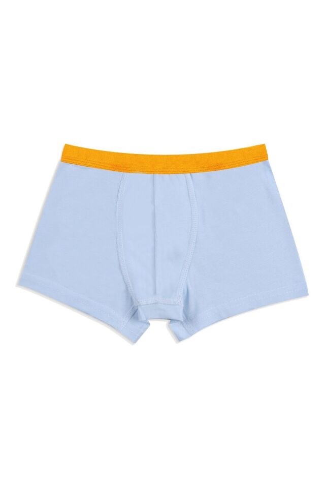 Erkek Çocuk Pamuklu Uzay Baskılı 3'lü Boxer 3053-18 - 9-11 Yaş