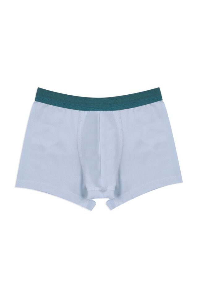 Erkek Çocuk Pamuklu Uzay Baskılı 3'lü Boxer 3053-17 - 5-7 Yaş