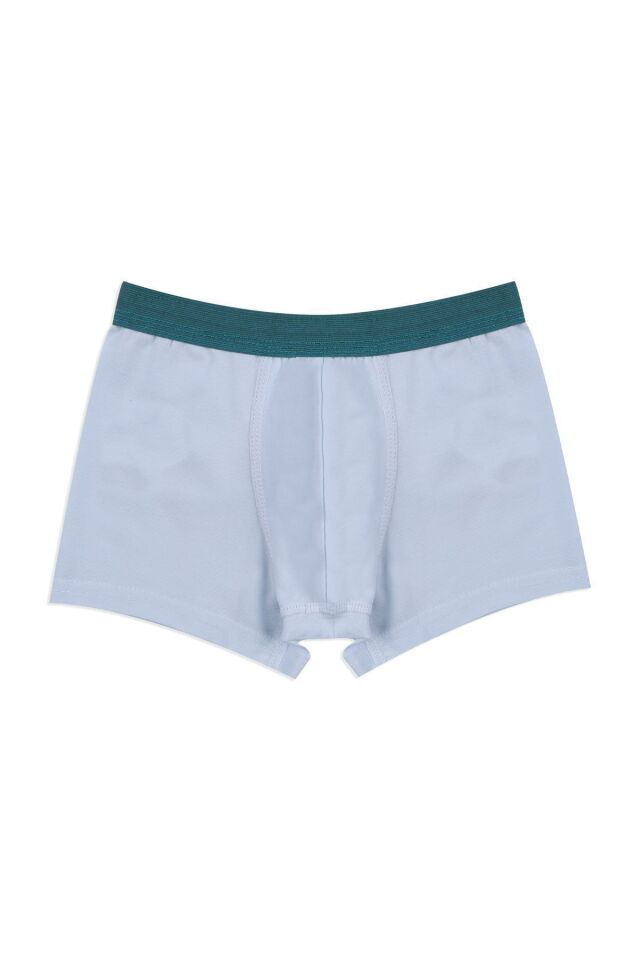 Erkek Çocuk Pamuklu Uzay Baskılı 3'lü Boxer 3053-17 - 5-7 Yaş