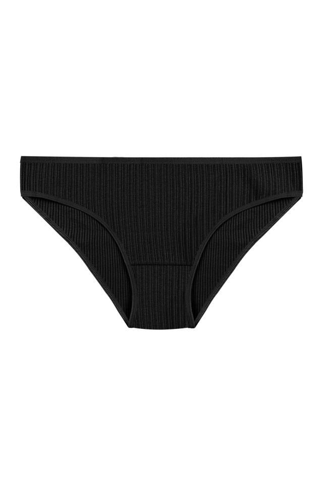 Kadın 5'li Desenli Pamuklu Likralı Külot Ten - L/XL