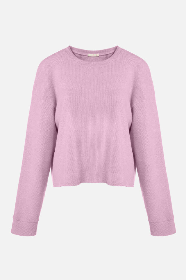 Kadın Soft Touch Kol ve Paça Bant Detaylı Pembe Renk Pijama Takımı M - Pembe