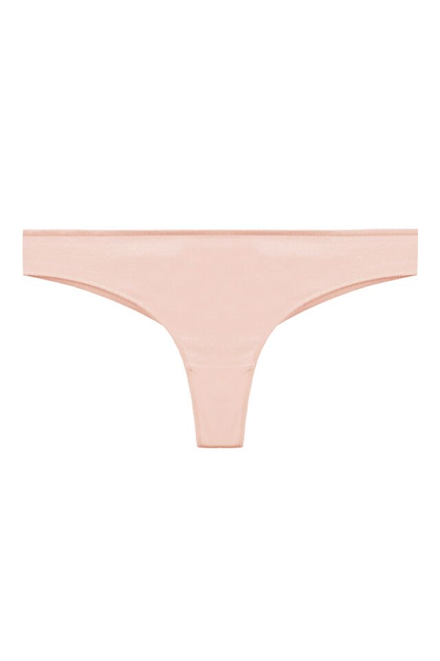 Kadın Pamuklu 6'lı Brazilian Külot Pembe - Siyah - S