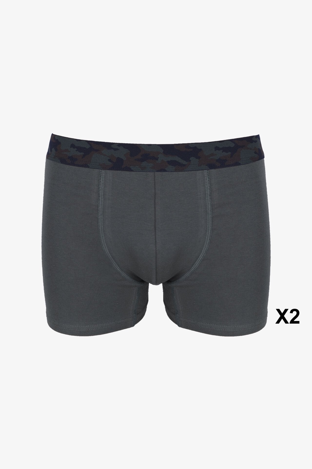 Erkek 4'lü Pamuklu Likralı Boxer