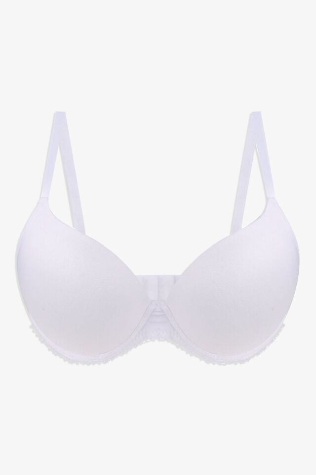 Kadın Destekli Basic Sütyen Beyaz - 75B