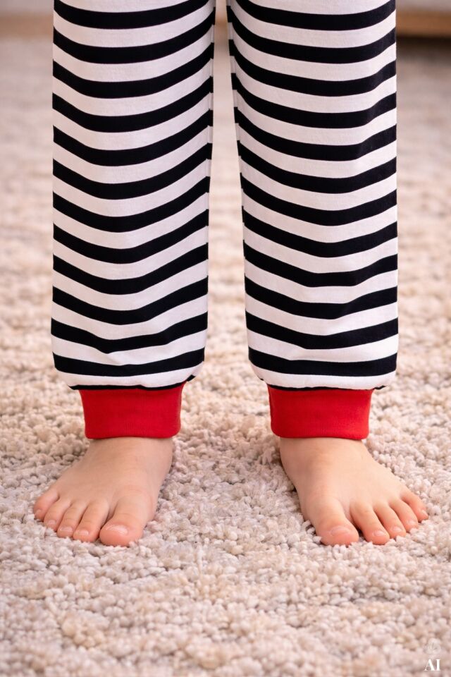 Erkek Çocuk Pamuklu Çizgili Baskılı Kısa Kollu Uzun Alt Pijama Takımı Siyah - Beyaz - 7-8 Yaş