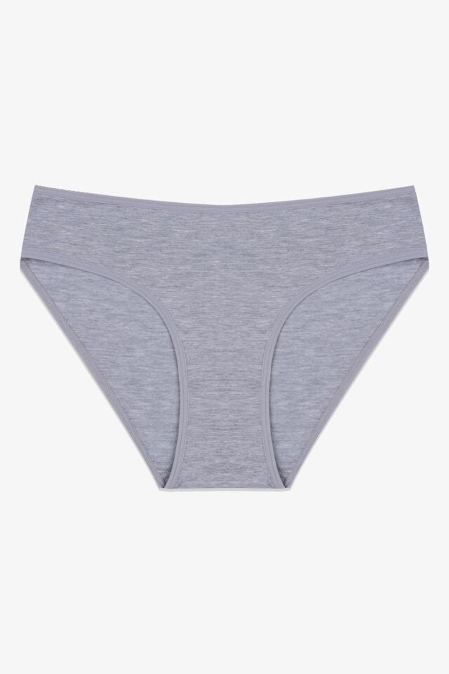 Kadın 5'li Likralı Külot Özel Petrol - M