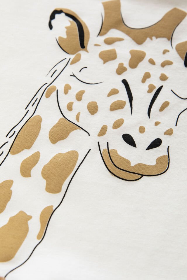 Kadın İnce Askılı Desenli Pamuklu Şortlu Pijama Takımı S