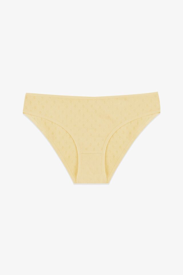 Kadın 7'li Desenli Jakarlı Pamuklu Külot 11089-1 - L/XL