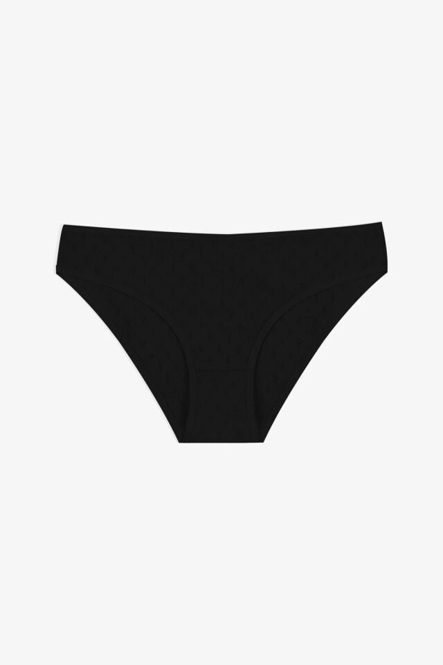 Kadın 7'li Desenli Jakarlı Pamuklu Külot 11089-1 - L/XL