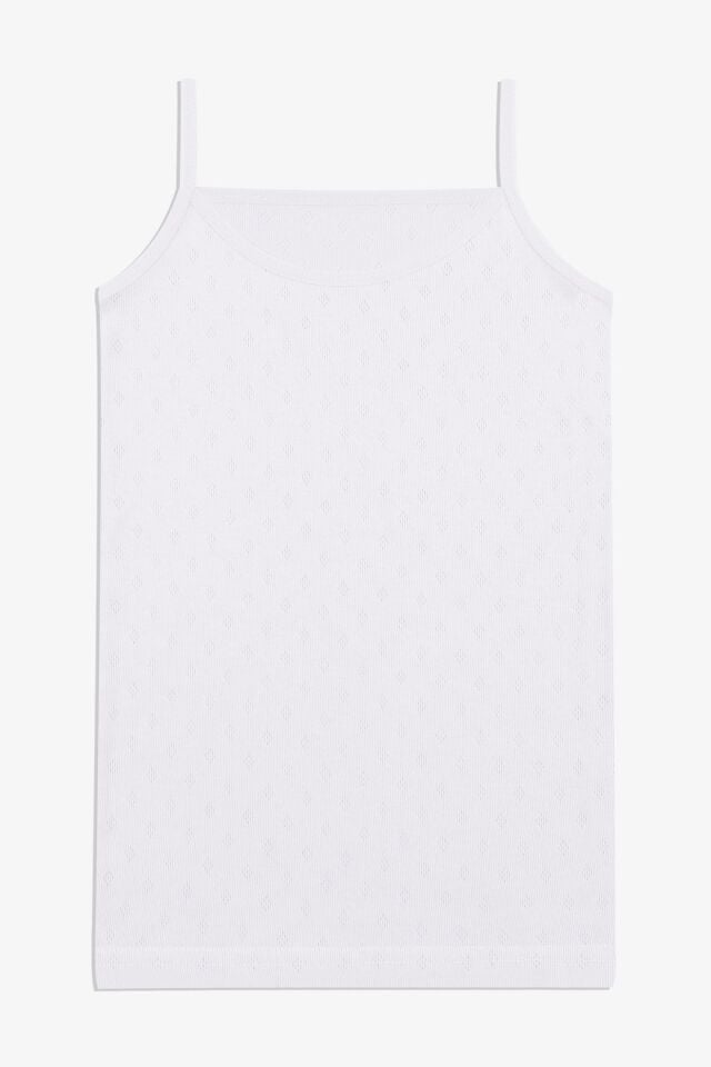 Kız Çocuk 3'lü Jakarlı İp Askılı Atlet Ekrubeyazkahve - 3-4 Yaş - Ekrubeyazkahve - 3-4 Yaş