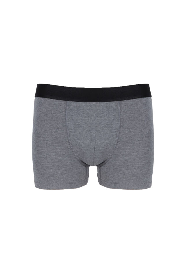 Erkek 3'lü Pamuklu Likralı Boxer 4XL