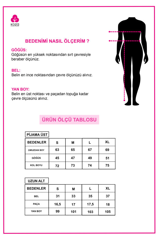 Kadın Pamuklu Reglan Kol Çizgili Uzun Kollu Pijama Takımı Mavi - Beyaz - XL