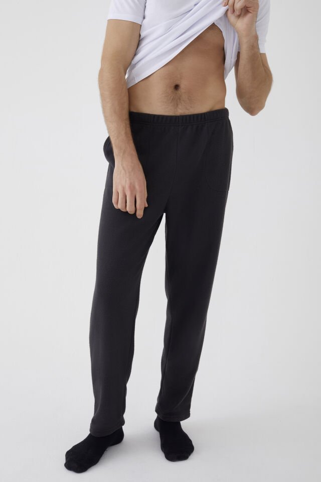 Erkek Füme Cep Detaylı Polar Tek Alt KO6000TA-1 - XL-2XL