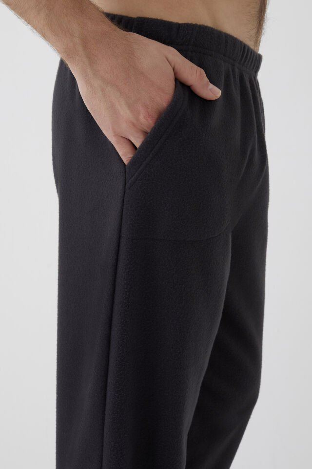 Erkek Füme Cep Detaylı Polar Tek Alt KO6000TA-1 - XL-2XL