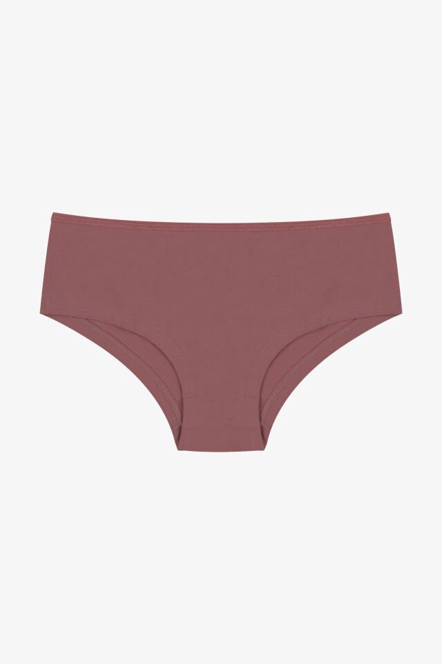 Kadın 5'li Likralı Hipster Kahverengi - S