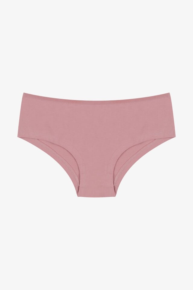 Kadın 5'li Likralı Hipster Kahverengi - XL