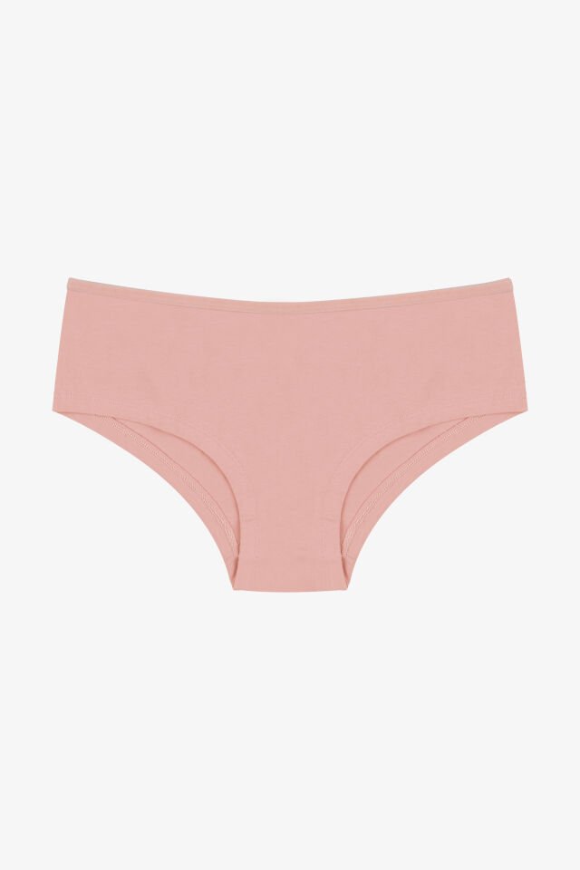 Kadın 5'li Likralı Hipster Kahverengi - XL