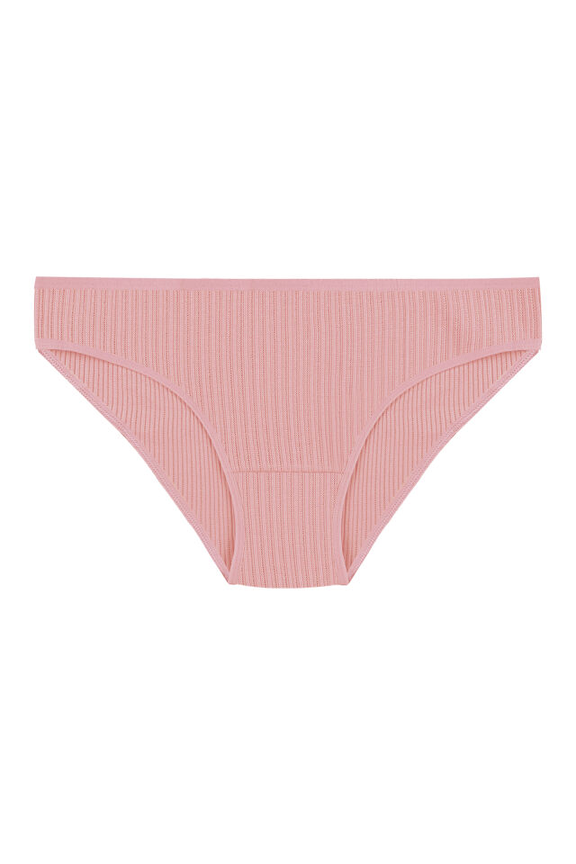 Kadın 3'lü Ajur  Slip Siyah - Mavi - L  - XL