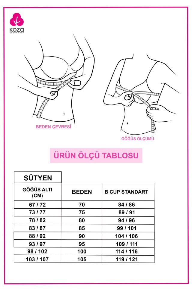 Derin Dekolte Destekli Dikişsiz Sütyen Pembe - 90B