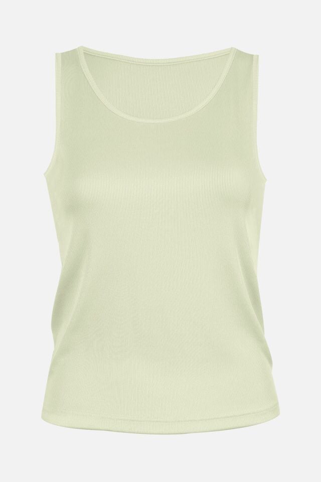 Kadın Kaşkorse Kalın Askılı Şortlu Takım KO7205TS-5 Yağ Yeşili - M - KO7205TS-5 Yağ Yeşili - M