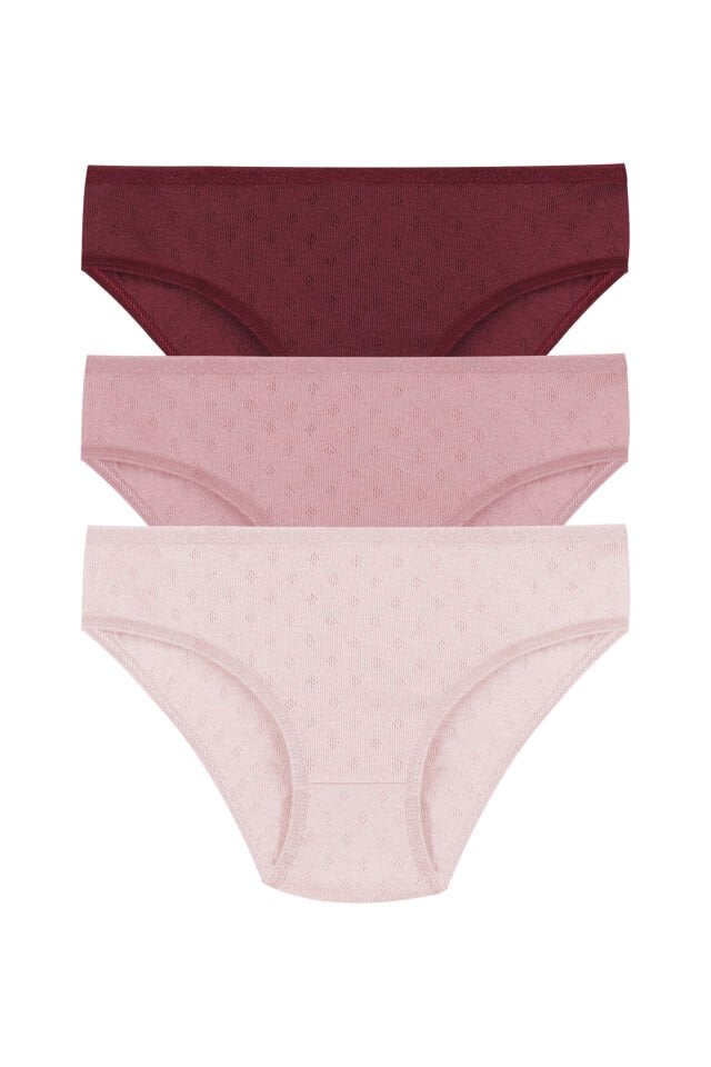 Bordo  -  Açık  Pembe