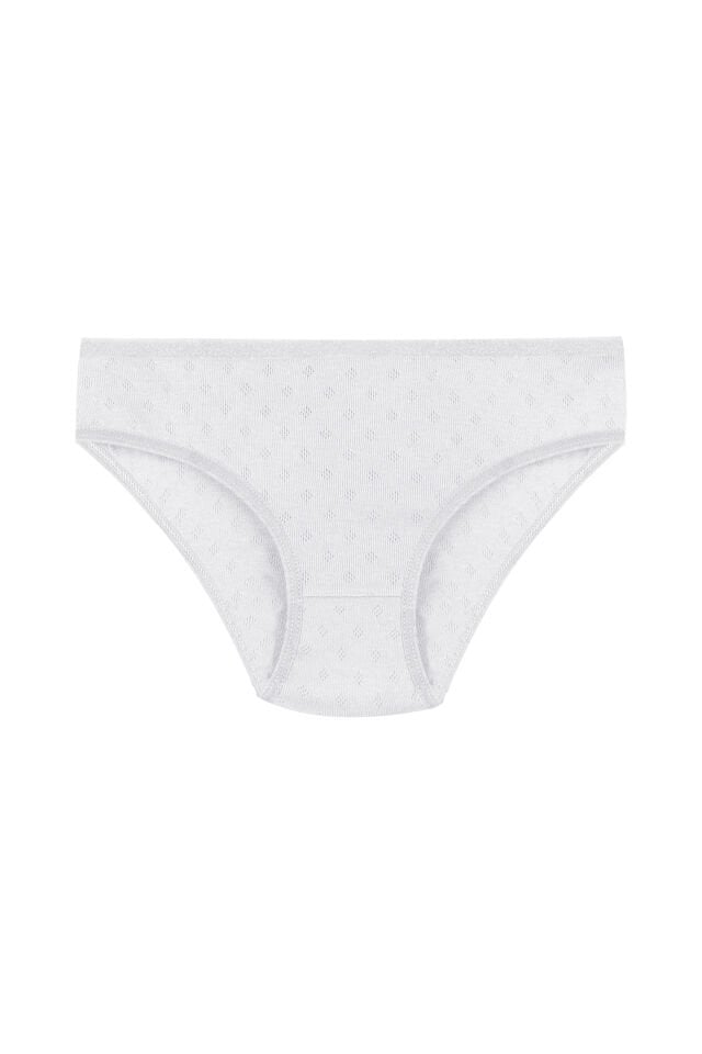 Kadın 3'lü Transfer Ribana Bato Siyah - Beyaz - 3XL