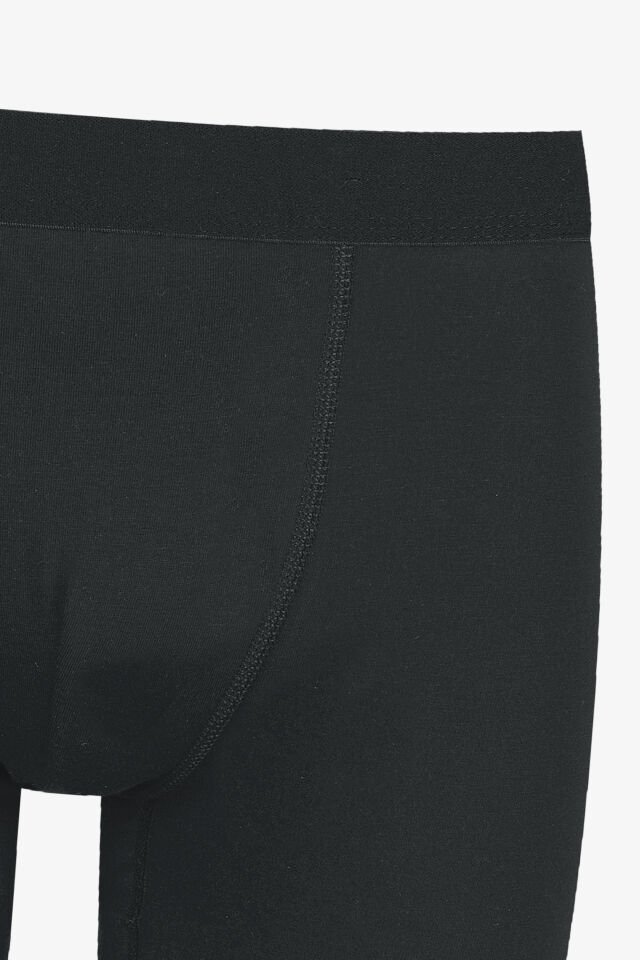 Erkek Tekli Pamuklu Boxer Füme - M