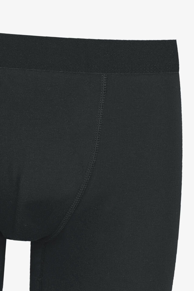 Erkek Tekli Pamuklu Boxer Füme - M