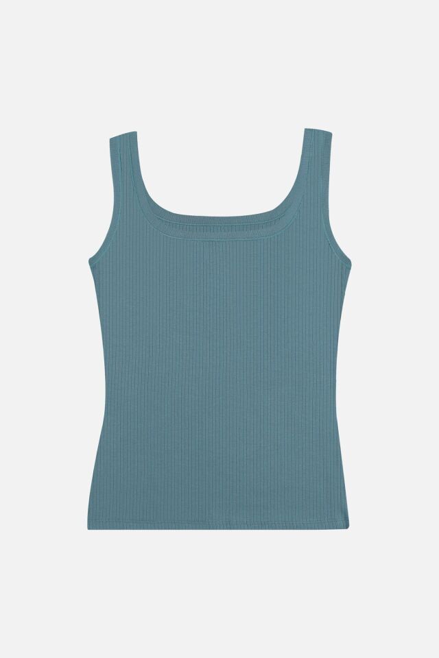 2'li Kalın Askılı Fitilli Atlet Siyahcagla - L/XL - Siyahcagla - L/XL
