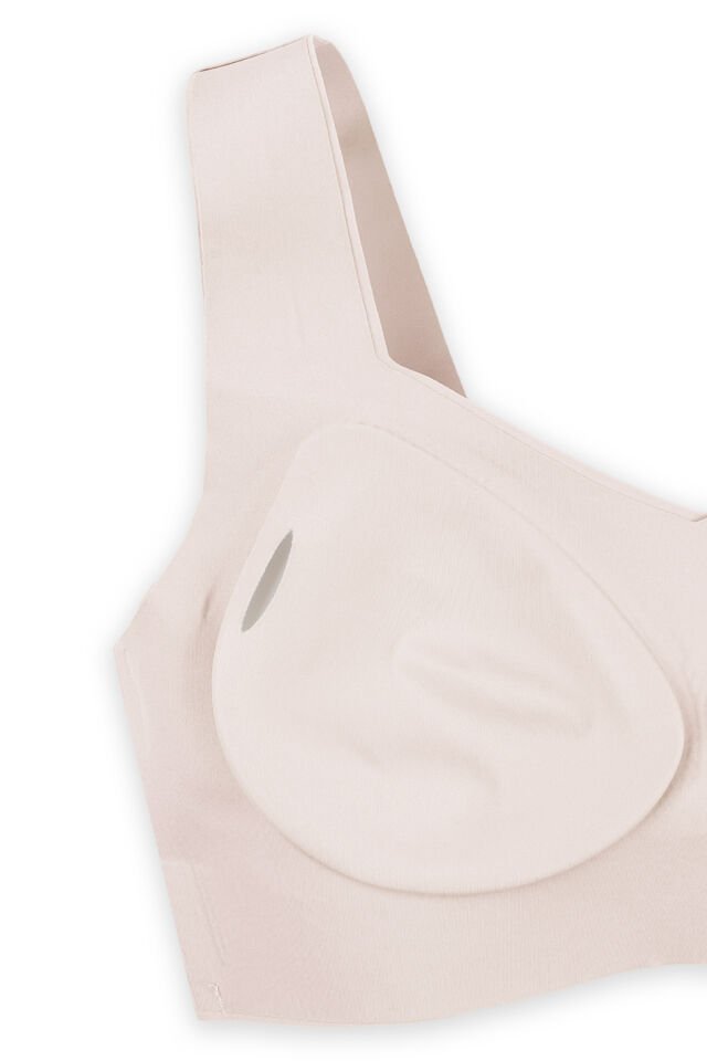 Kadın Dolgusuz Lez Dantelli Desteksiz Straplez Sütyen 80B - Ekru