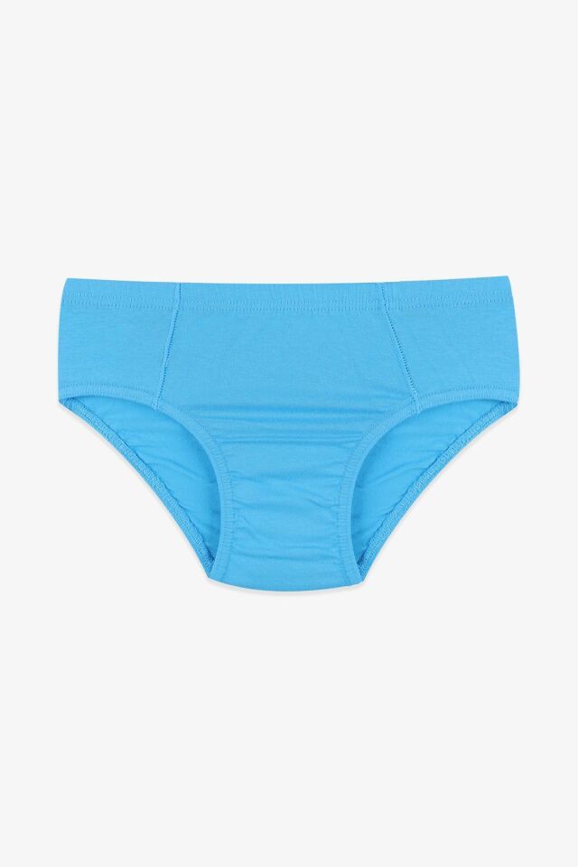 Erkek Çocuk 5'li Pamuklu Slip 3011-1 Canavar Desen - 9-12 Yaş