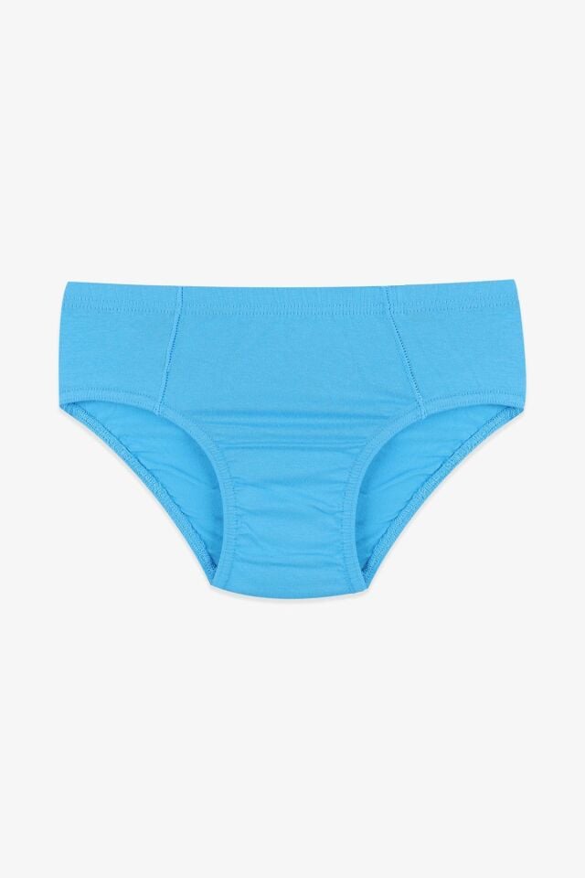 Erkek Çocuk 5'li Pamuklu Slip 3011-1 Canavar Desen - 7-9 Yaş