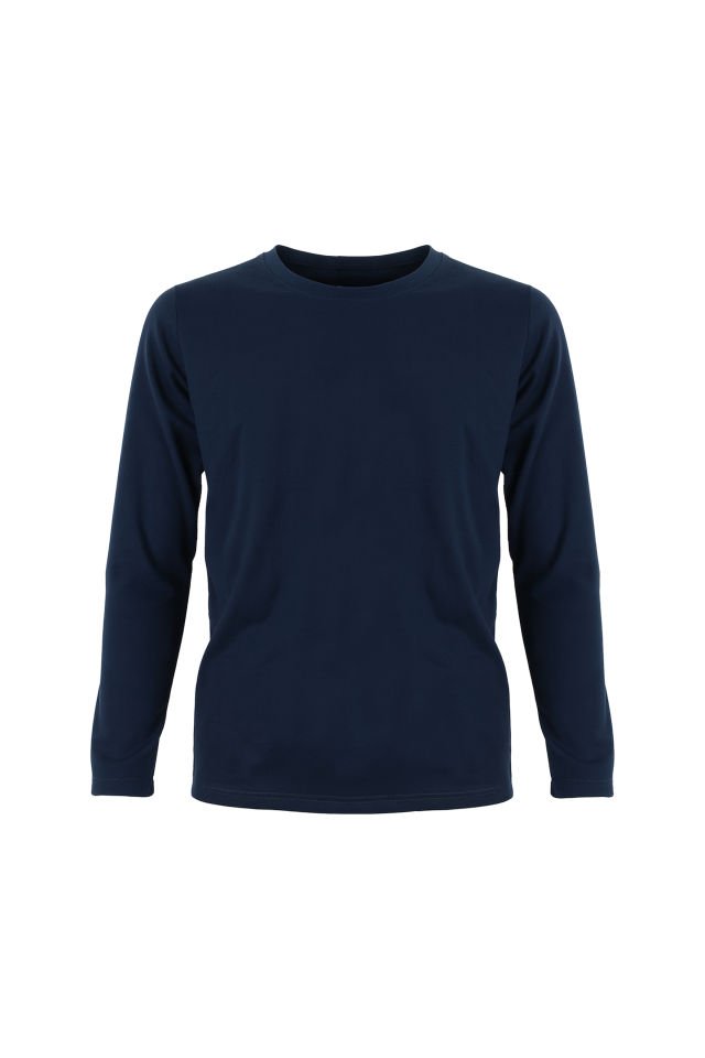 Erkek Yumuşak Dokulu Lacivert Ekose Desenli Pijama Takımı