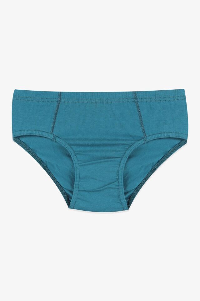 Erkek Çocuk 5'li Pamuklu Slip 3011-2 Arabalı Desen - 5-6 Yaş