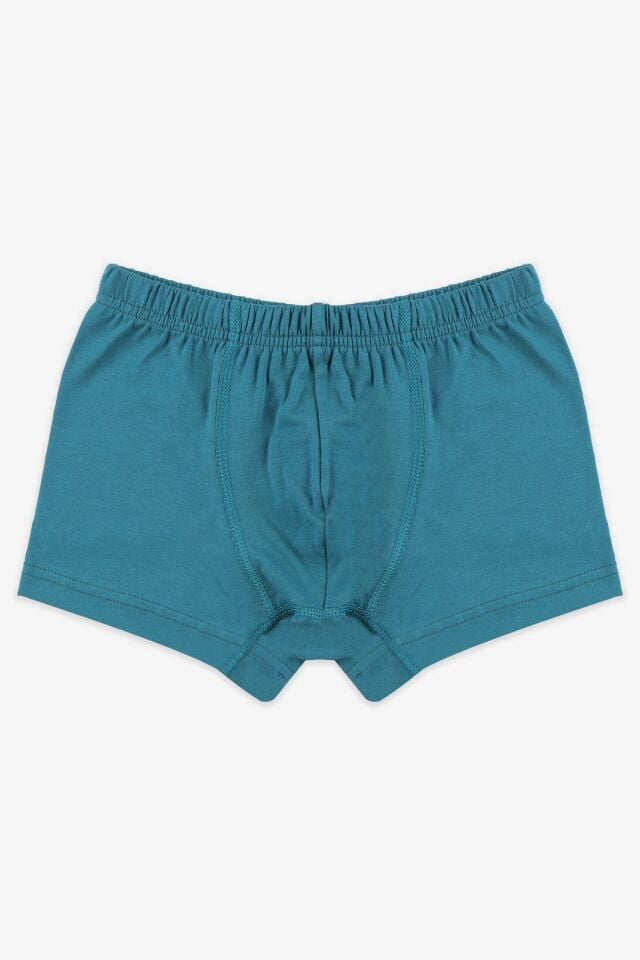 Erkek Çocuk 5'li Pamuklu Sevimli Canavar Desenli Boxer KO3021-2 - 3-5 Yaş