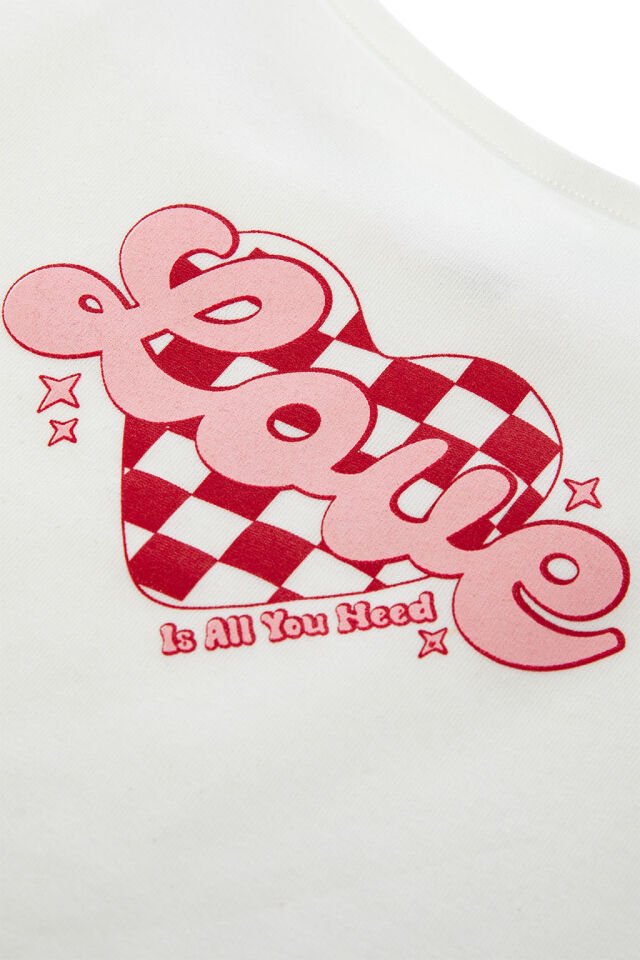 Kadın İnce Askılı Desenli Pamuklu Şortlu Pijama Takımı Pembe -  Beyaz - L