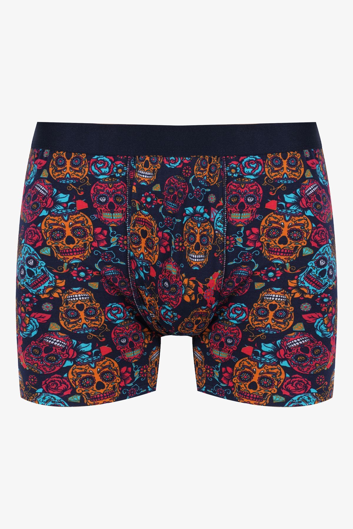 Erkek Tekli Desenli Pamuklu Boxer KO9003BX-46 - M