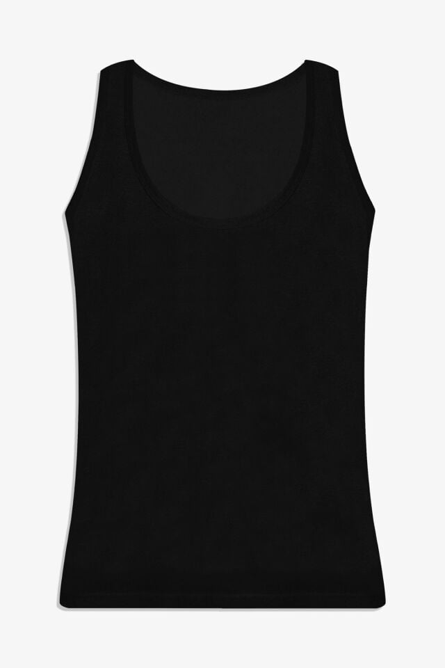 Erkek 2'li Basic Modal Atlet KO9070AT-1 2 Siyah - 2XL - KO9070AT-1 2 Siyah - 2XL