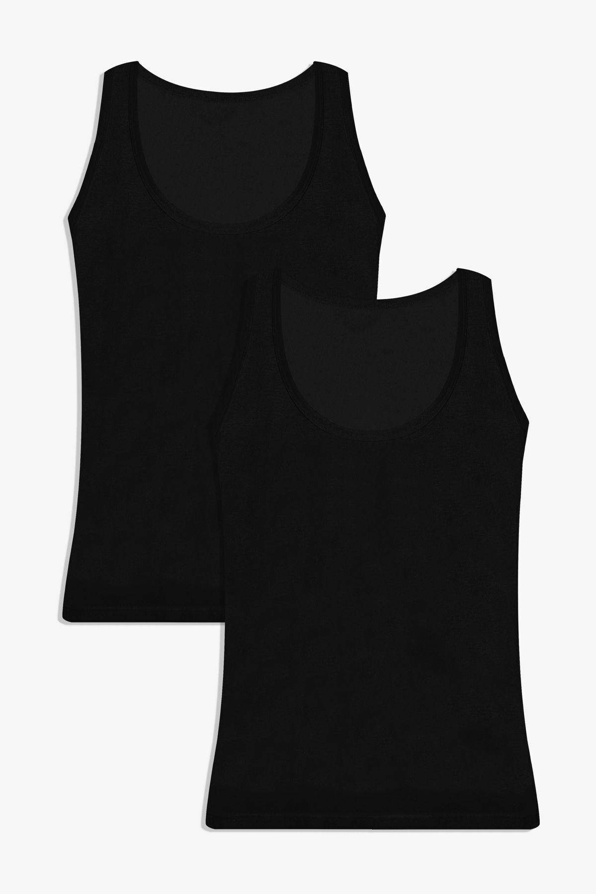 Erkek 2'li Basic Modal Atlet KO9070AT-1 2 Siyah - L - KO9070AT-1 2 Siyah - L